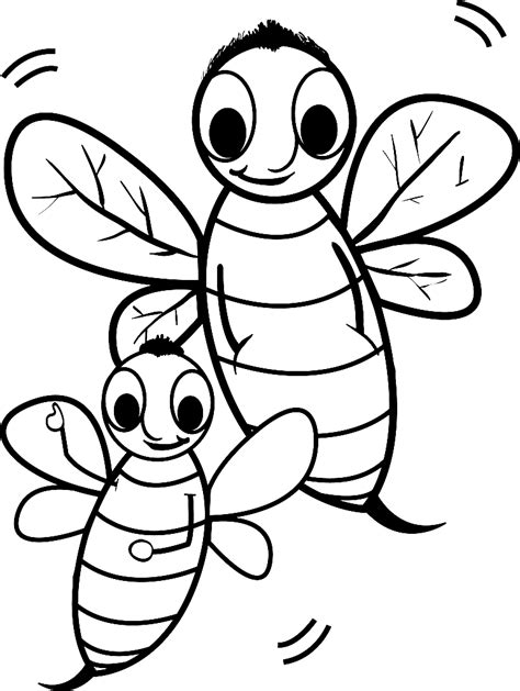 100 Bee Coloring Pages