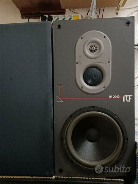 Casse Acustiche Vintage Rcf Br 2040 Audio Video In Vendita A Catania