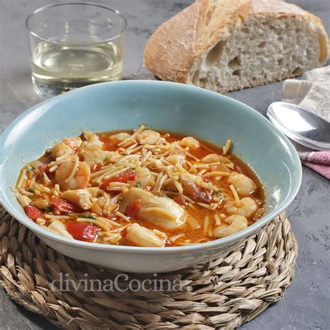 Sopa De Pescado F Cil Recetas De La Abuela