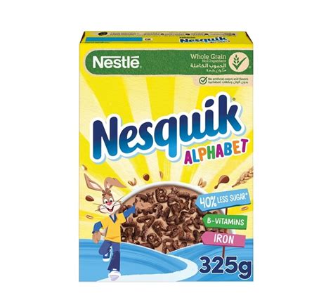 Nestle Nesquik Alphabet Cereal Gm Dukakeen