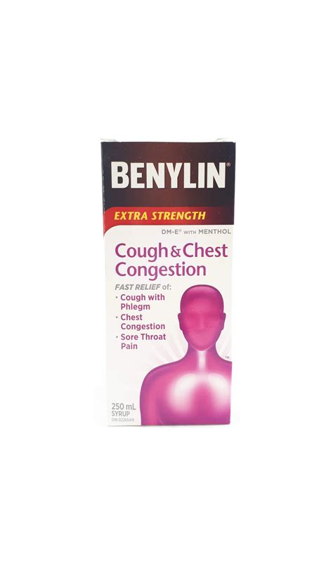 Benylin Extra Strength Cough And Congestion Syrup Green Valley Pharmacy