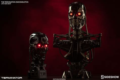 Updated Look at Terminator T-800 Bust by Sideshow - The Toyark - News