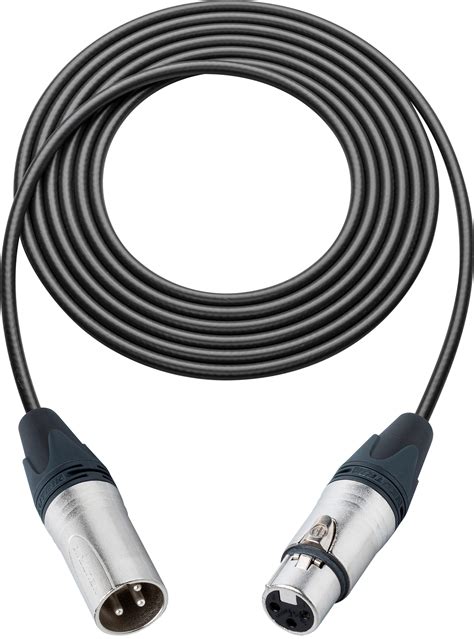 Pro Stage Series Xlr Cable Feet Black