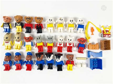 Lego Fabuland Figuren Minifiguren 23x Zubehör Vintage 80s Kaufen