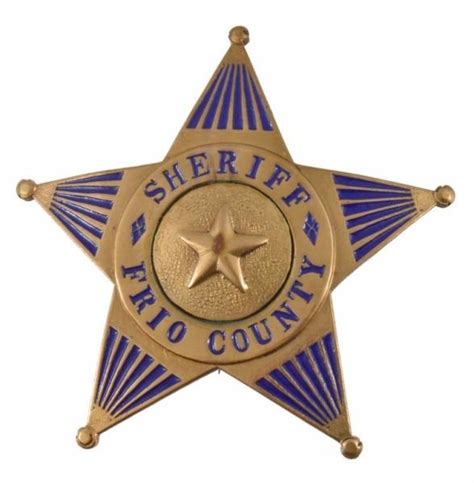 Frio County Texas Sheriff's Badge