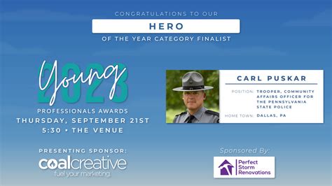 Meet the Category Finalist for the 2023 Young Professionals Awards Hero of the Year - Greater ...