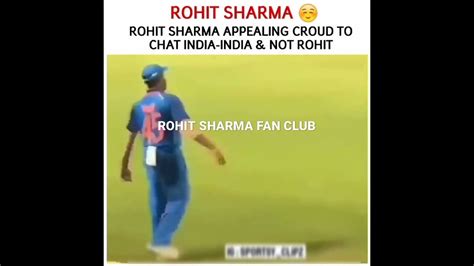 Rohit Sharma Heart Touching Moment Rohit Sharma Short Rohit