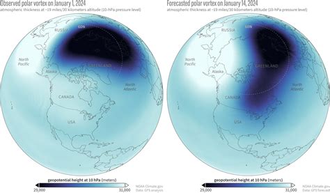 Cooking up a stratospheric polar vortex disruption | NOAA Climate.gov