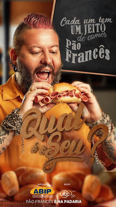 ABIP Qual Seu Jeito de Comer Pão Francês on Behance