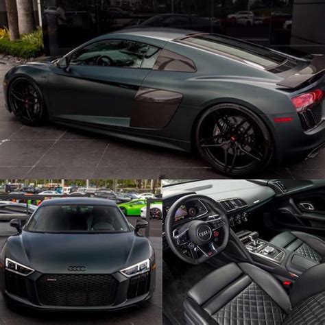 Camouflage Green Matte 2017 Audi R8 V10 Plus Audi R8 V10 Plus Audi