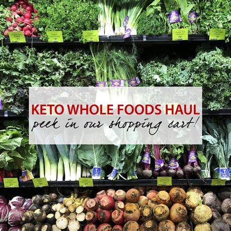 Keto Whole Foods Haul - The Keto Queens