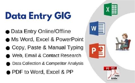 Perform Data Entry Tasks In Ms Office Application By Arshadislam5301