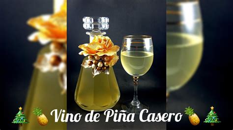 Como hacer Vino de Piña Casero YouTube