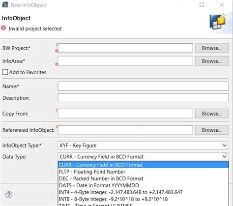 How To Create Key Figure Infoobject In Bw On Hana Sap Tricks