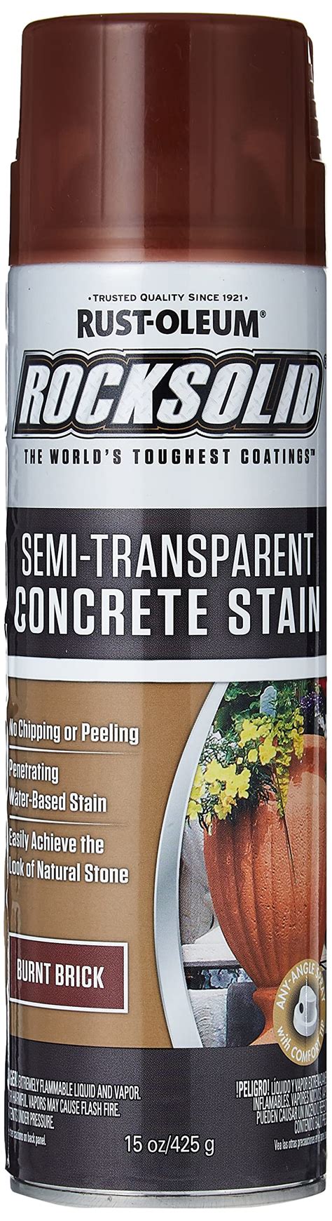 Buy Rust Oleum 247129 RockSolid Semi Transparent Concrete Stain Spray