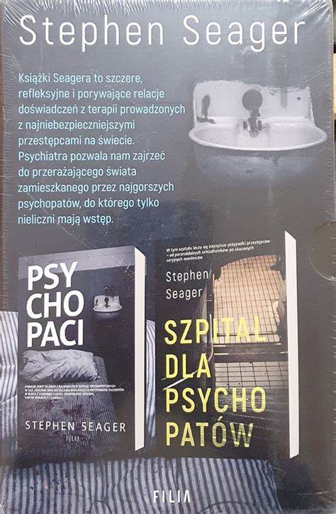 Pakiet Psychopaci Szpital Dla Psychopatow Stephen Seager