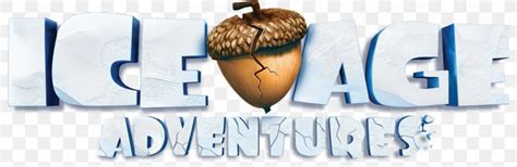 Ice Age Adventures Logo, PNG, 1668x546px, Ice Age Adventures, Acorn ...