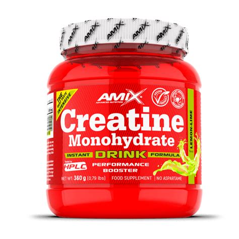 Creatine monohydrate drink - 360g - Amix Nutrition - Monohydrate ...