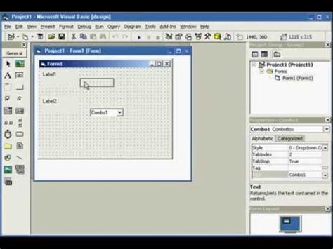 Cara Membuat Combobox Di Visual Basic