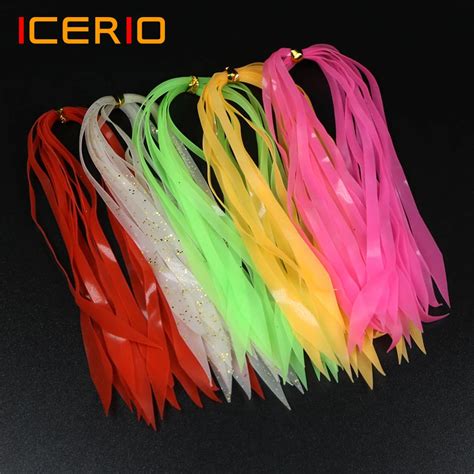 Silicone Squid Skirts Rubber Squid Skirts Silicone Jig Lures