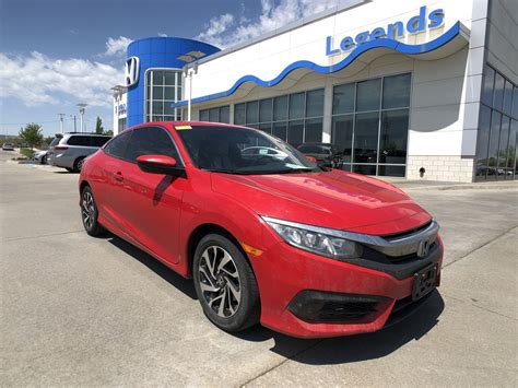 Pre Owned 2016 Honda Civic Coupe LX P In Kansas City CI16221A