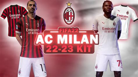 Ac Milan Leaked Concept Kit Fifa Kit Mod Youtube