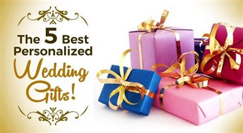 5 Best Personalized Wedding Gifts for Loved Ones | Gift Ideas