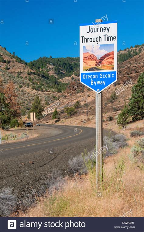 Road Passing Through Mountain Journey Through Time Scenic Byway John