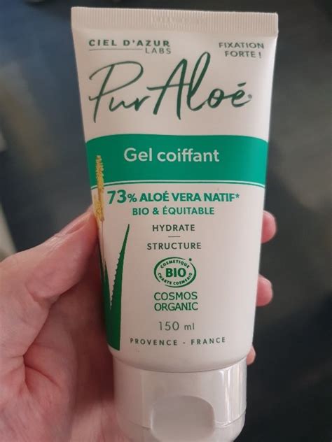 Pur Aloé Gel Coiffant bio Aloe Vera 73 hydrate structure 150ml