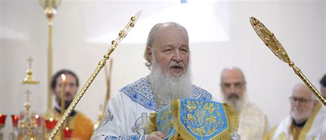 Patriarch Kyrill Krieg Soll Gl Ubige Vor Gay Parade Sch Tzen Kath Ch