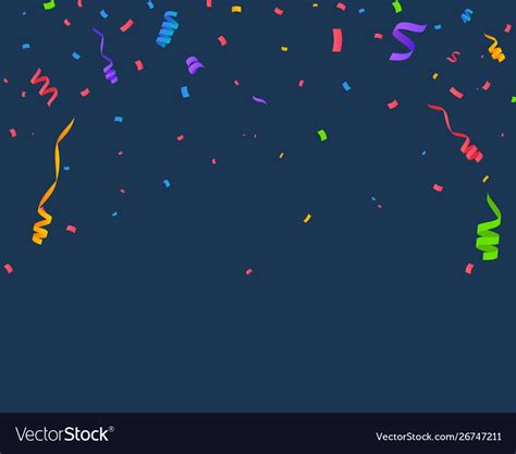 Confetti Royalty Free Vector Image - VectorStock