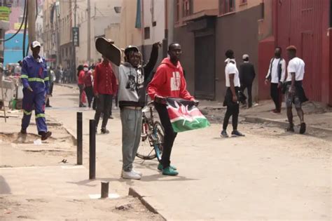 Maandamano Kenya Yavamiwa Na Wahalifu BBC News Swahili