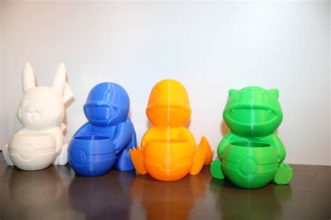 Pokemon Planters D Printed Etsy