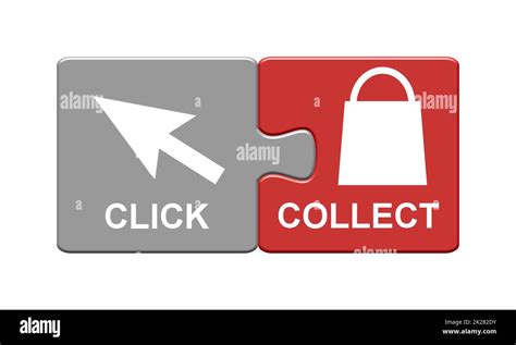 Click And Collect Order Online And Pickup In Store Stock Photo Alamy