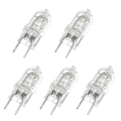 Etoplighting 5 Pack 25w Halogen Bi Pin Bulb G8 Base 110 130 Volt