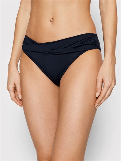 Seafolly Bikini Pezzo Sotto Twist Band 44320 942 Blu Scuro Modivo It