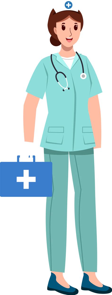 Cartoon Nurse Character