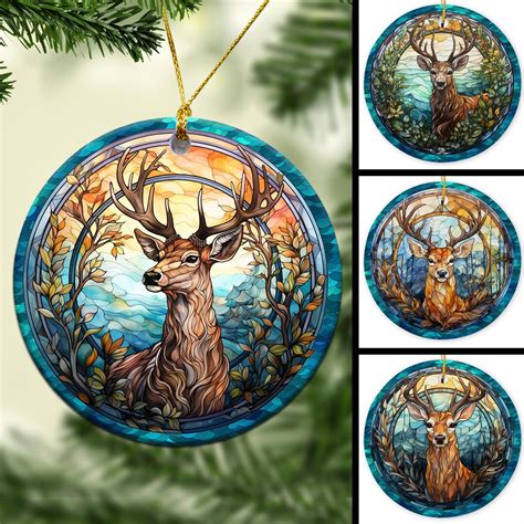 Christmas Ornaments, Deer Ornaments for Christmas Tree, Christmas ...