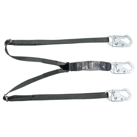 MSA Shock Pack Steel Snap Hook Shock Absorbing Lanyard 197EJ5