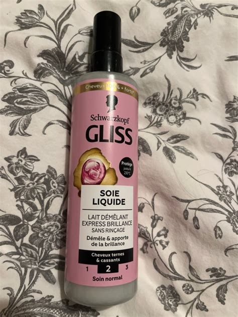 Schwarzkopf Gliss Lait D M Lant Express Soie Liquide Brillance