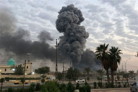 Iraq Probe Drone Strike Caused Explosion At Baghdad Base