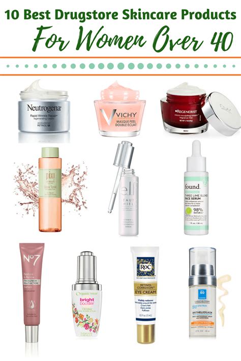 10 Best Drugstore Skincare Products For Women 40 Plus Romy Raves