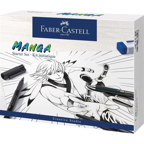 FABER CASTELL PITT Artist Pen Tuschestift Manga Starter Set Online