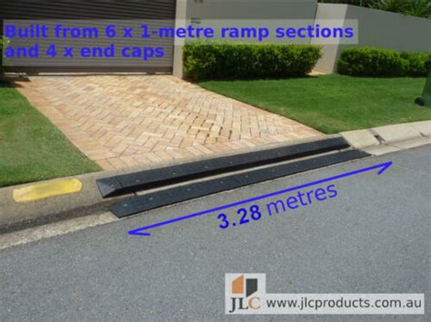 Driveway Curb Or Kerb Ramps To Fit Layback Kerbs 3 3 Metres Left To