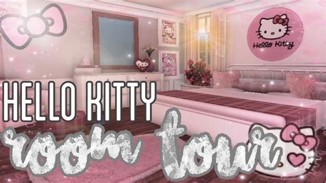 Bloxburg Hello Kitty Room Tour Melendezz Youtube