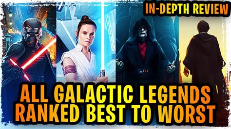 All Galactic Legends Ranked Best To Worst In Depth Review Which One