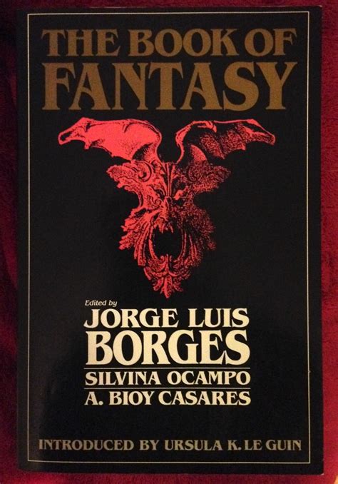 The Book Of Fantasy Uk Borges Jorge Luis Ocampo Silvina