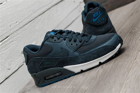 Nike Leather Air Max 90 Essential Armory Navy Armory Navy In Blue For