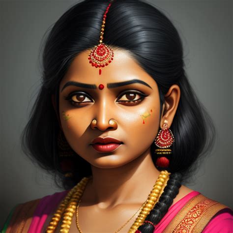 Turn An Image Into High Resolution Naked Bengali Girl