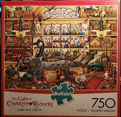 The CATS of CHARLES WYSOCKI 750 PIECE "Elmer and Loretta' Buffalo ...